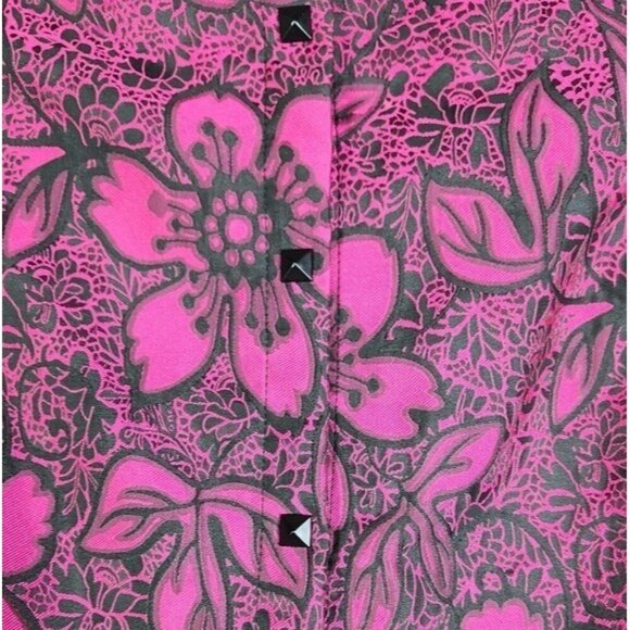 Miss Behave Girls Floral Fit and Flare Brocade Tween Dress Size L - Picture 7 of 8